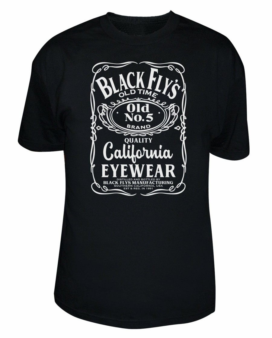 Black Flys T-Shirts | Fly Daniels Tee