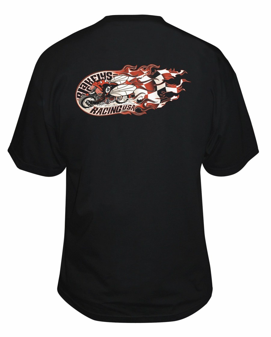 Black Flys T-Shirts | Moto Racing Tee