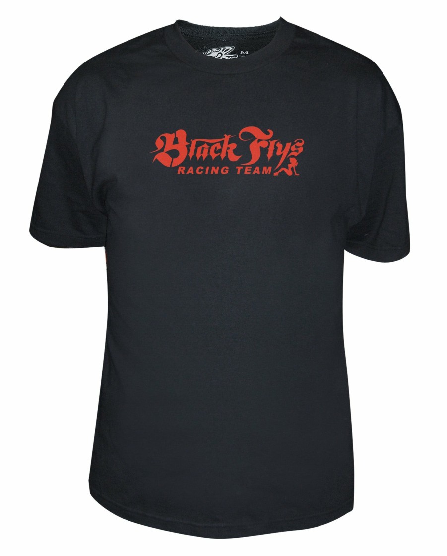 Black Flys T-Shirts | Moto Racing Tee