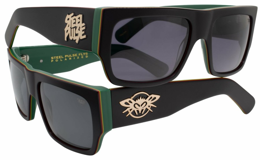 Black Flys Collaborations | Steel Pulse Flys / Collab Sunglasses