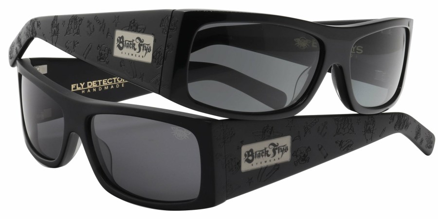 Black Flys Sunglasses | Fly Detector 2 / Tattoo Edition