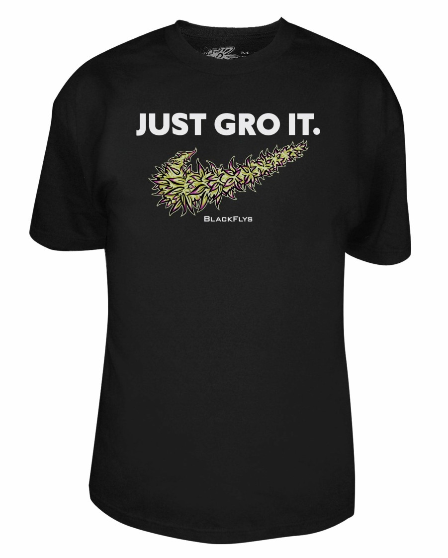 Black Flys T-Shirts | Just Gro It Tee