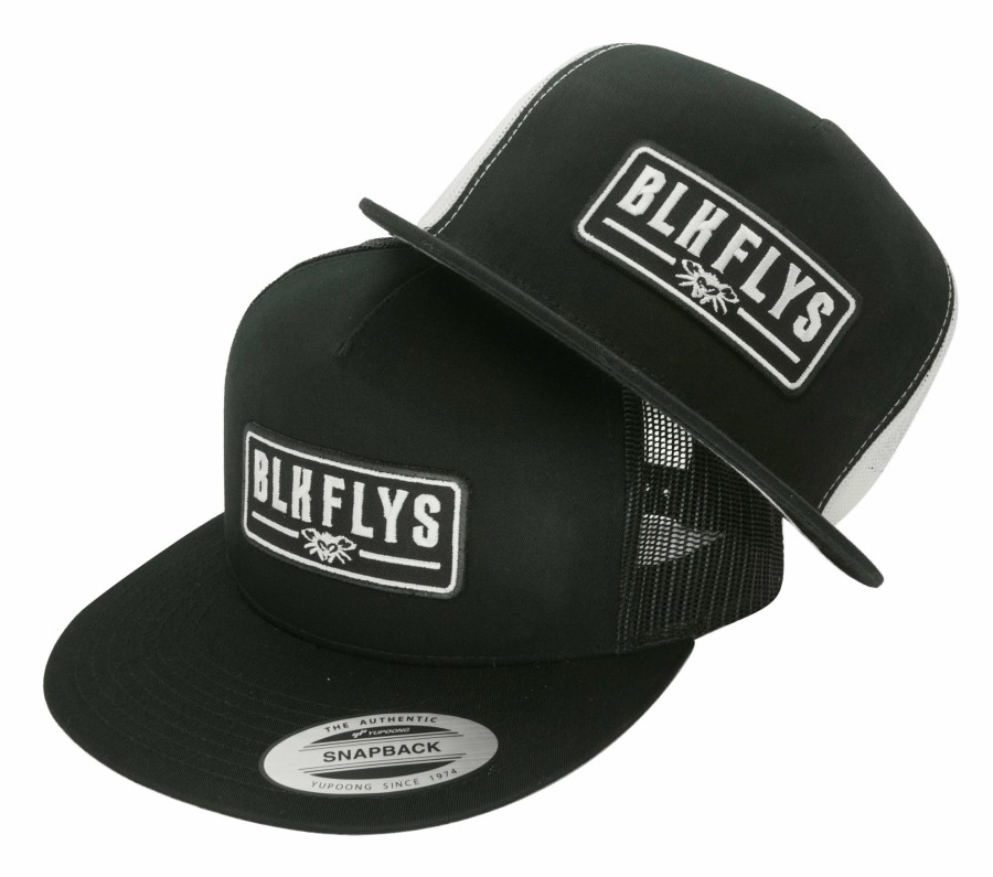 Black Flys Hats | Blk Flys Patch Trucker