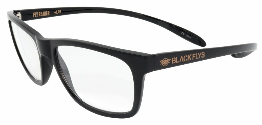 Black Flys Sunglasses | *Neck Hanging Fly Reader