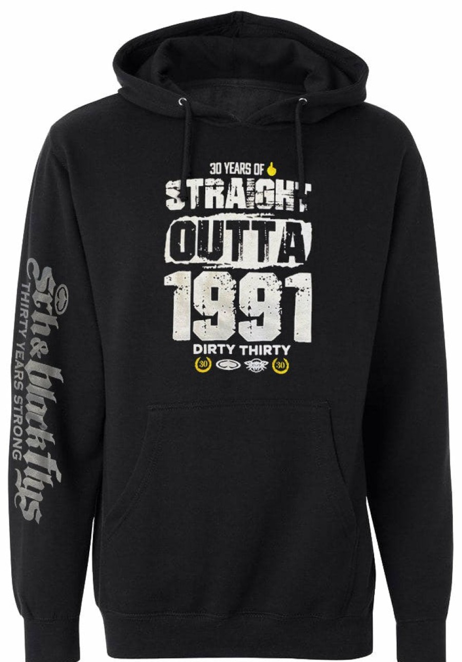 Black Flys Hoodies/ Jackets | Straight Outta 91 Hoodie