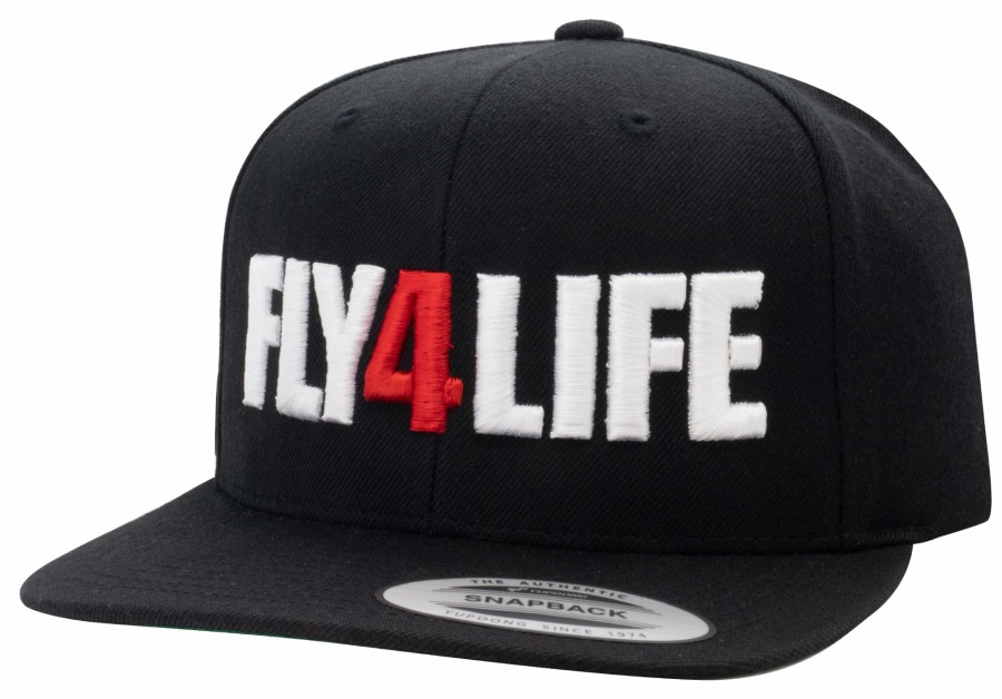 Black Flys Hats | Fly 4 Life Snapback