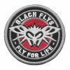 Black Flys Patches | Fly 4 Life Circle Patch