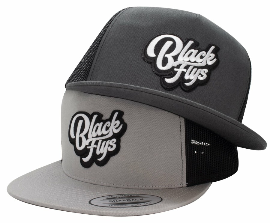 Black Flys Hats | Fly League Patch Trucker