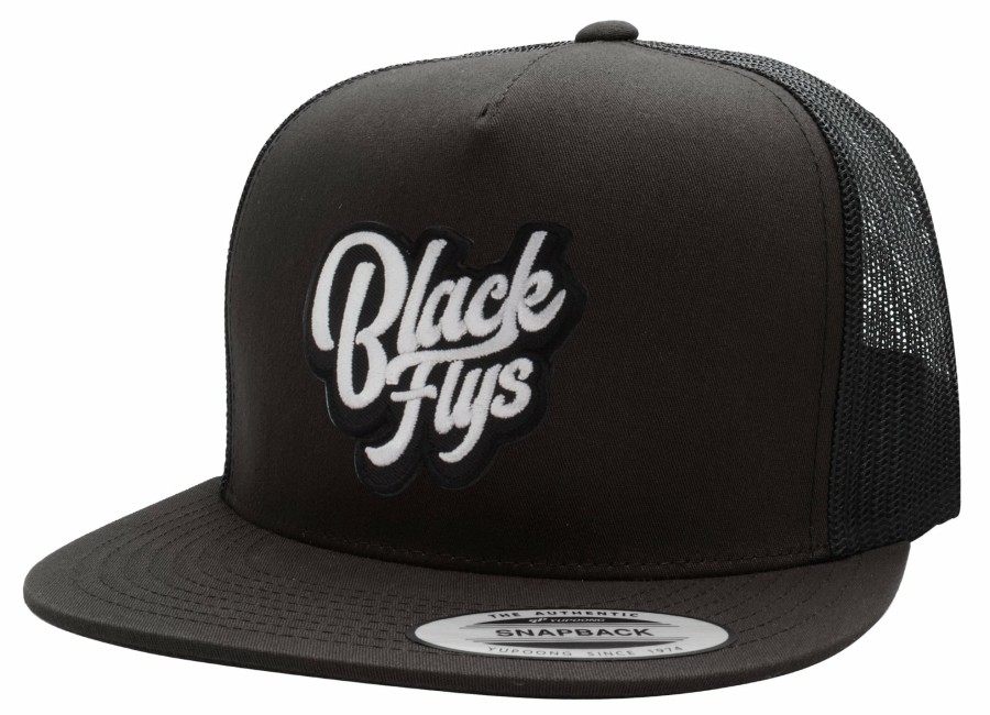 Black Flys Hats | Fly League Patch Trucker