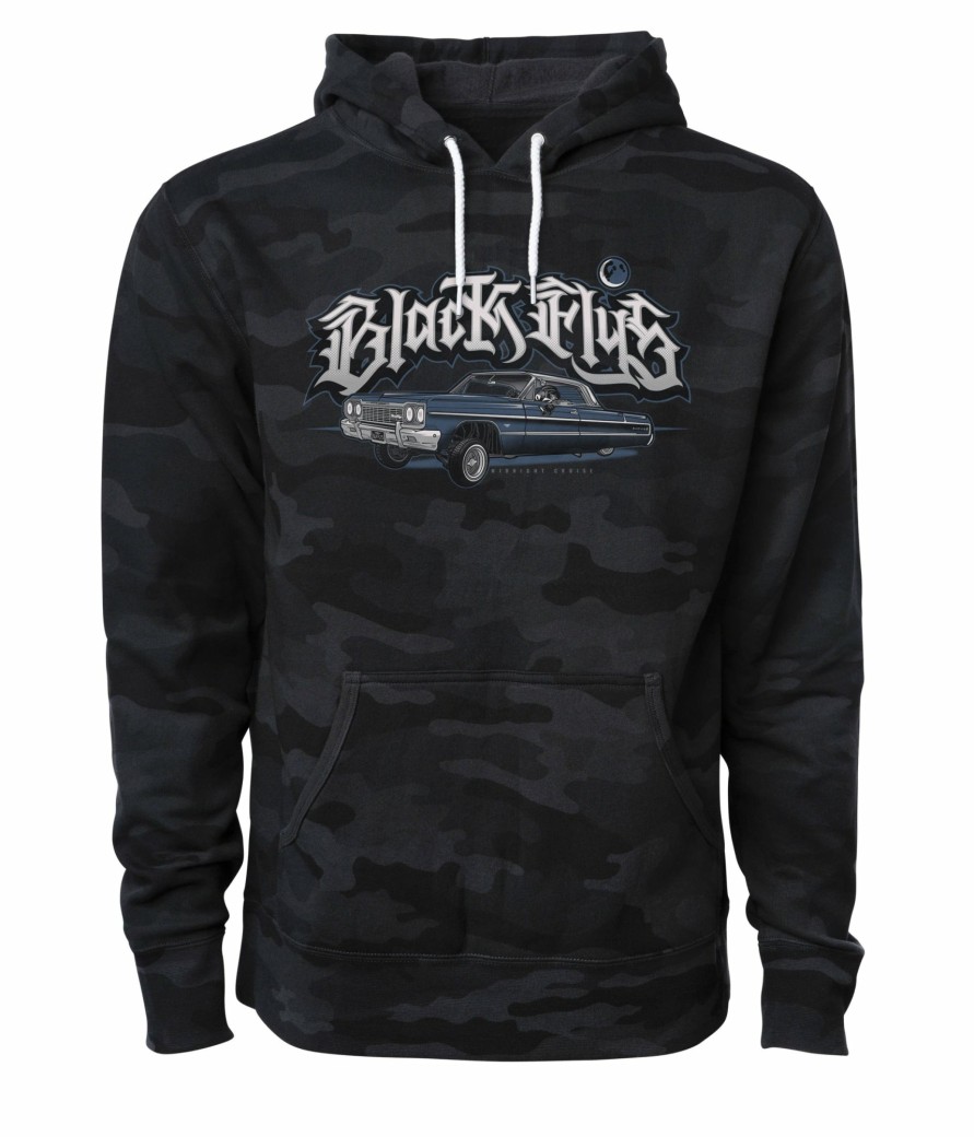 Black Flys Sunglasses | Midnight Cruise Pullover Hoodie