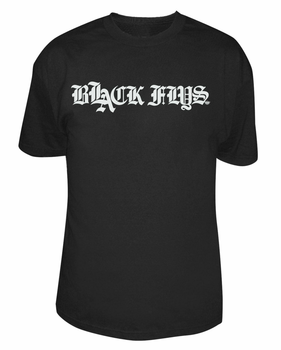 Black Flys T-Shirts | Odelay Logo Tee