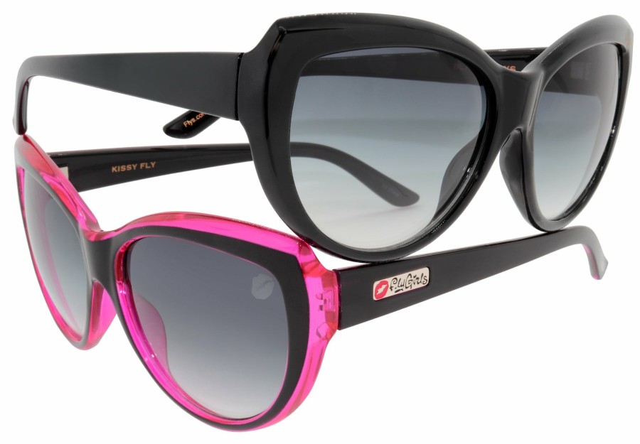 Black Flys Sunglasses | Kissy Fly Polarized