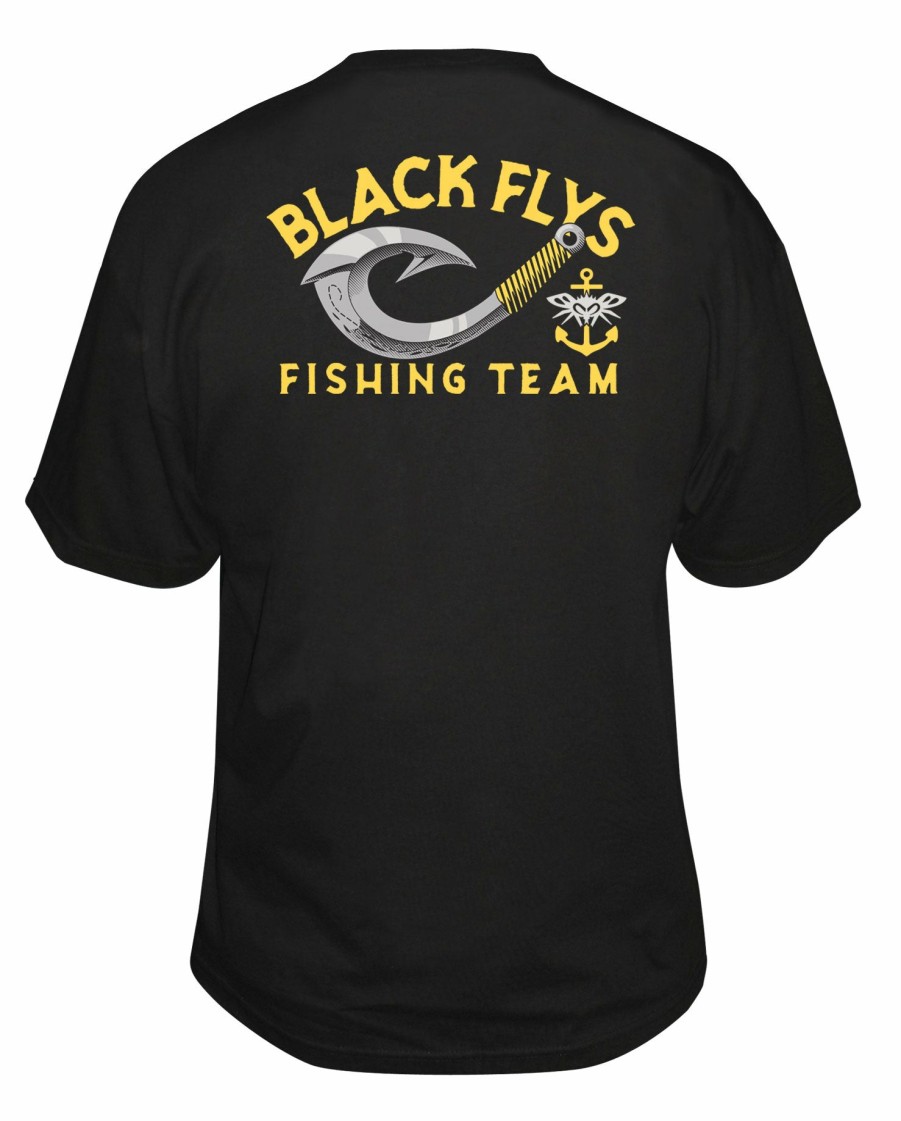 Black Flys T-Shirts | Tahitian Fishing Team Tee