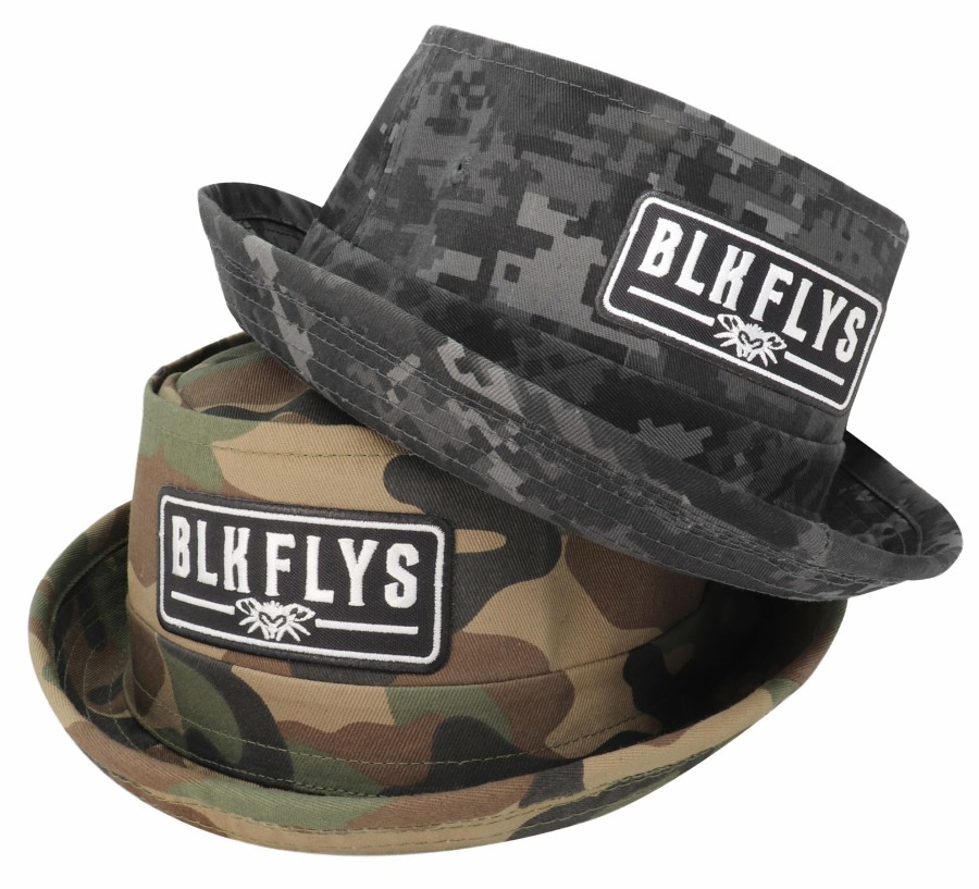 Black Flys Hats | Blk Flys Patch Bucket Hat