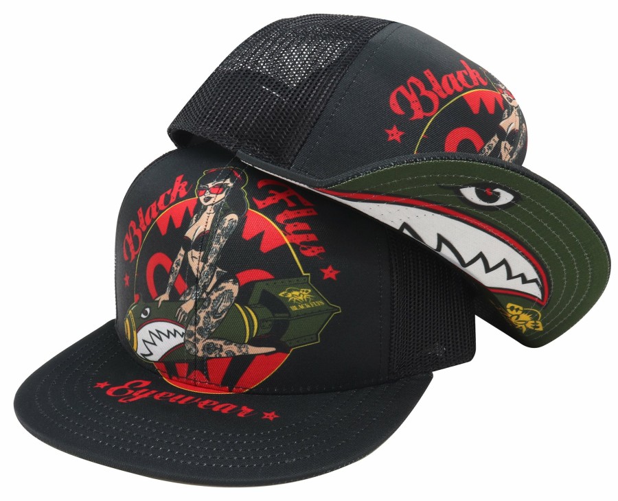 Black Flys Hats | Fly Bomber Flip-Bill Trucker