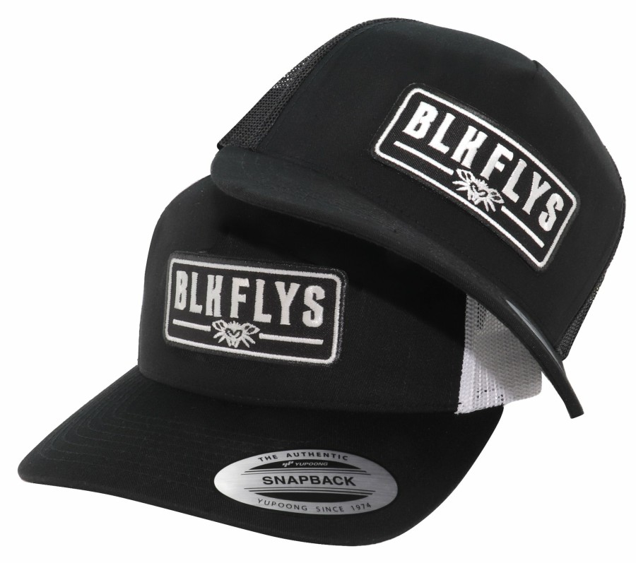 Black Flys Hats | Blk Flys Curved Bill Trucker