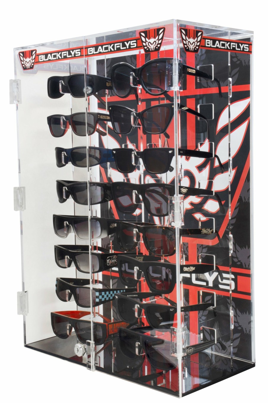 Black Flys Displays | 16 Pc. Sunglass Display