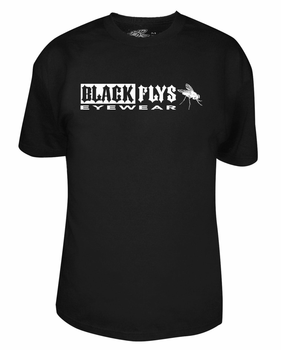 Black Flys T-Shirts | 90'S Classic Logo Tee