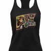 Black Flys Fly Girls T-Shirts | Flygirls Bandita Racer-Back Tank Top