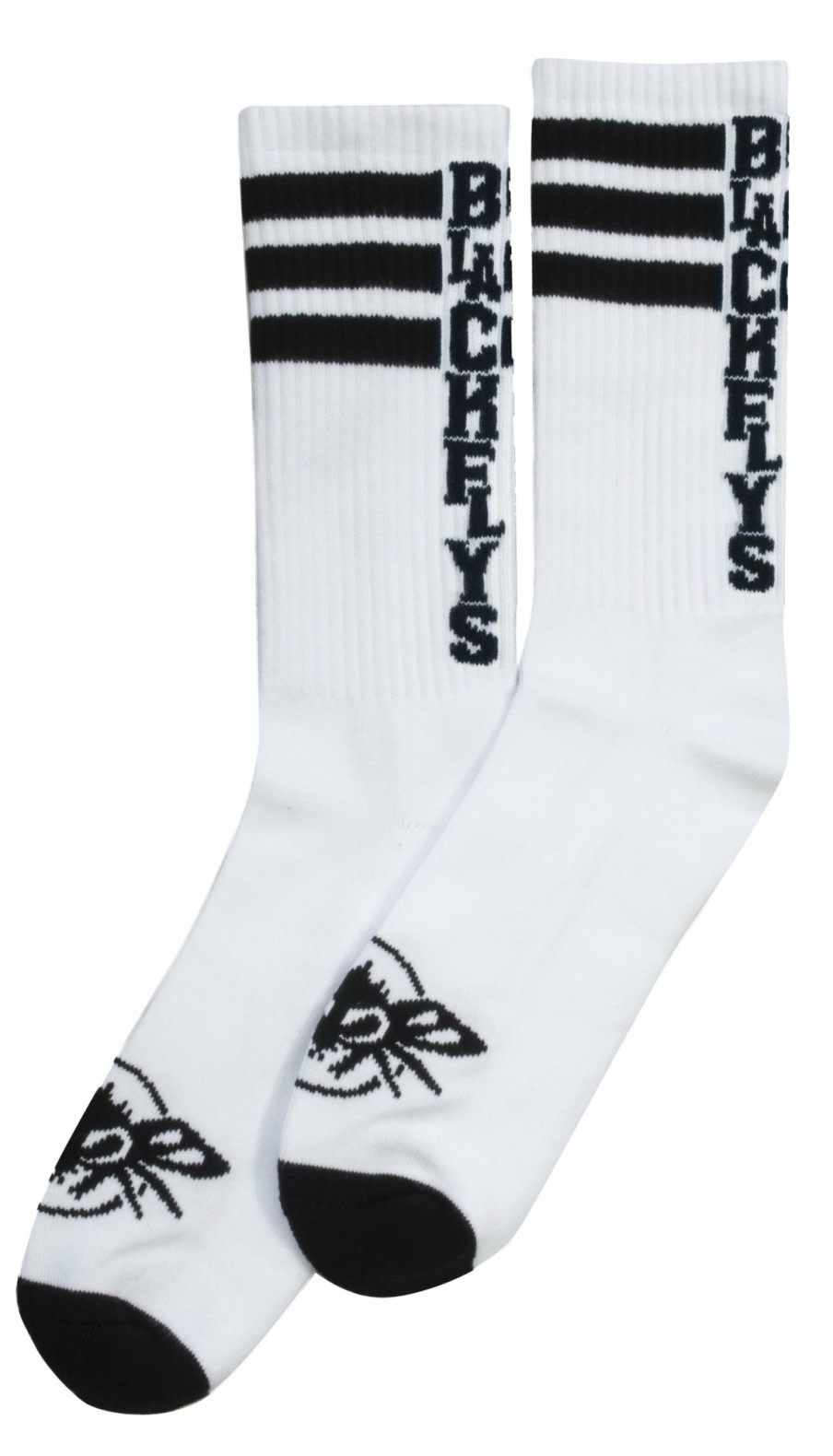 Black Flys Socks | Fly Striper Socks