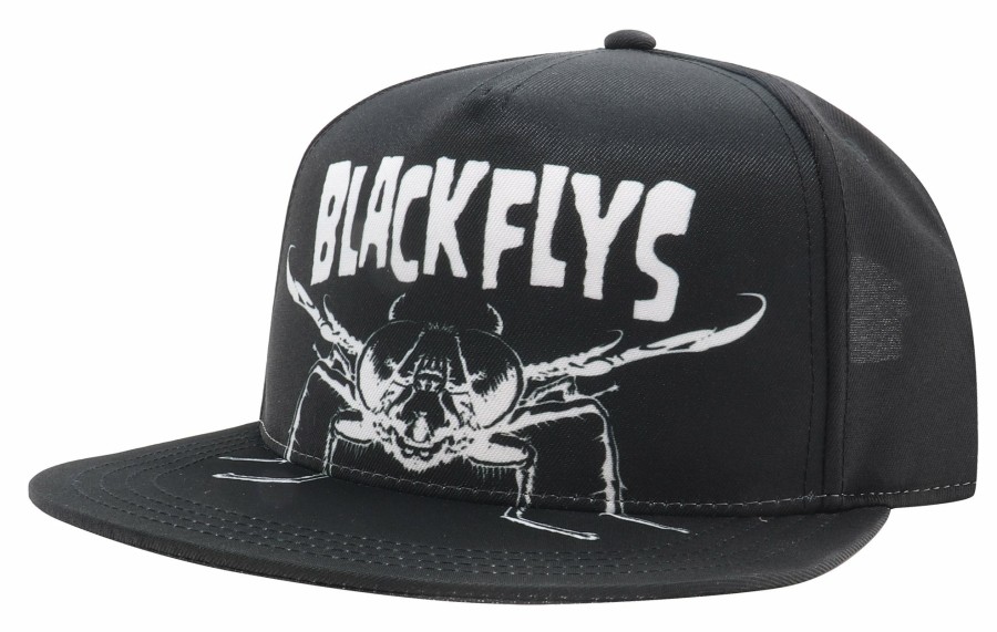 Black Flys Sandals | Flyzig Flip-Bill Snapback