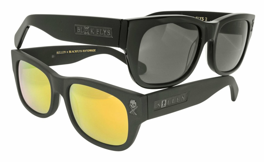 Black Flys Polarized | Sullen Fly 2 Black Chrome Collab Polarized