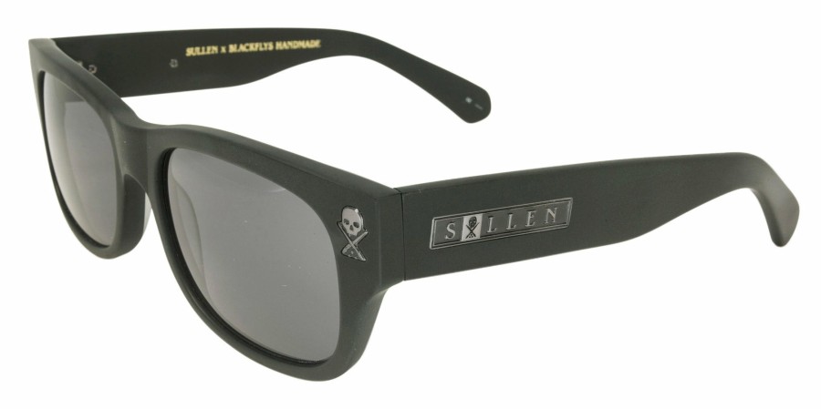 Black Flys Sunglasses | Sullen Fly 2 Black Chrome Collab