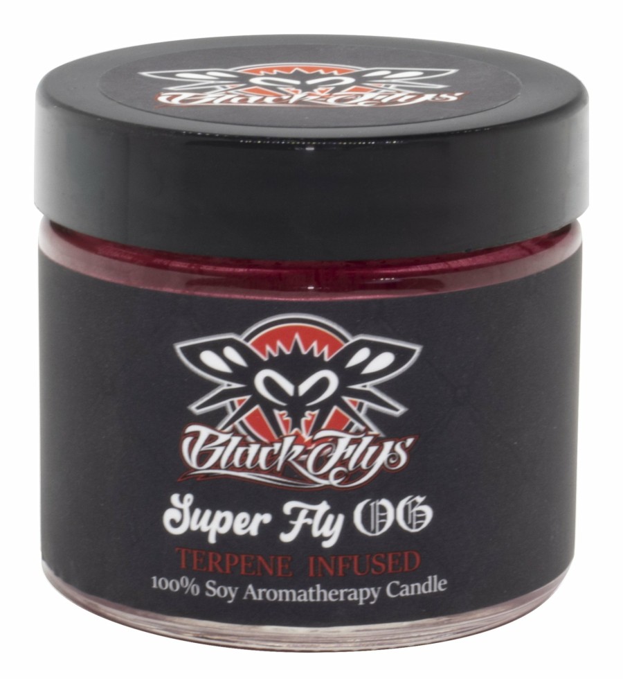 Black Flys Collaborations | Super Fly Og Candle