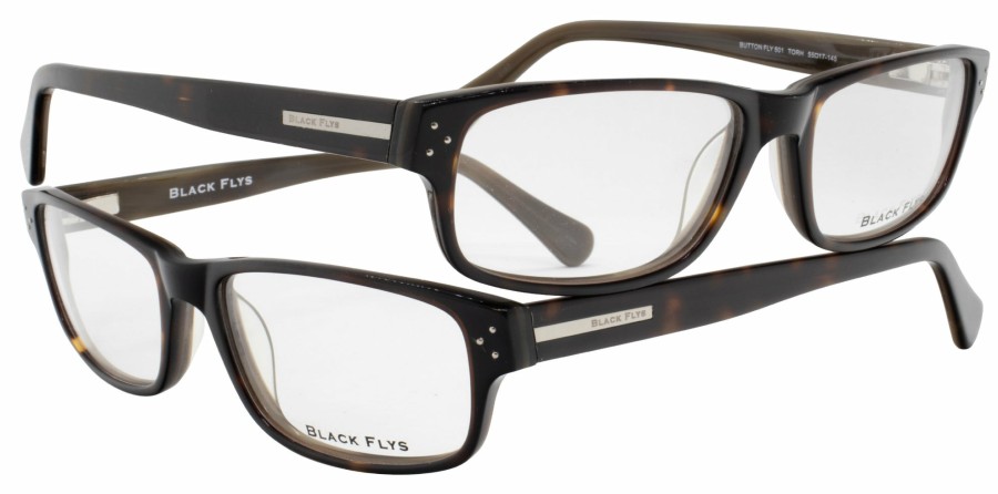 Black Flys Sunglasses | Button Fly 501 Rx