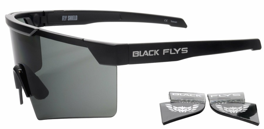 Black Flys Safety Eyewear | Fly Shield Z87+ Safety Glass Polarized