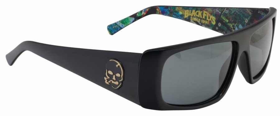 Black Flys Sunglasses | Stoopid Fly / Slightly Stoopid / Album Art Sunglass