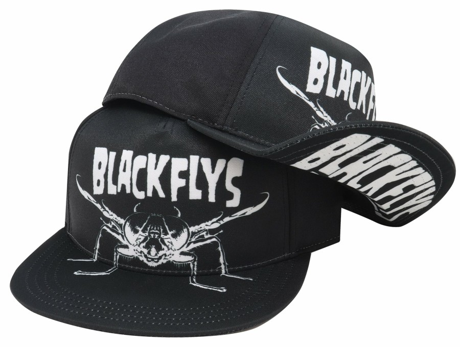 Black Flys Hats | Flyzig Flip-Bill Snapback