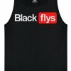 Black Flys T-Shirts | Fly Hub Tank Top