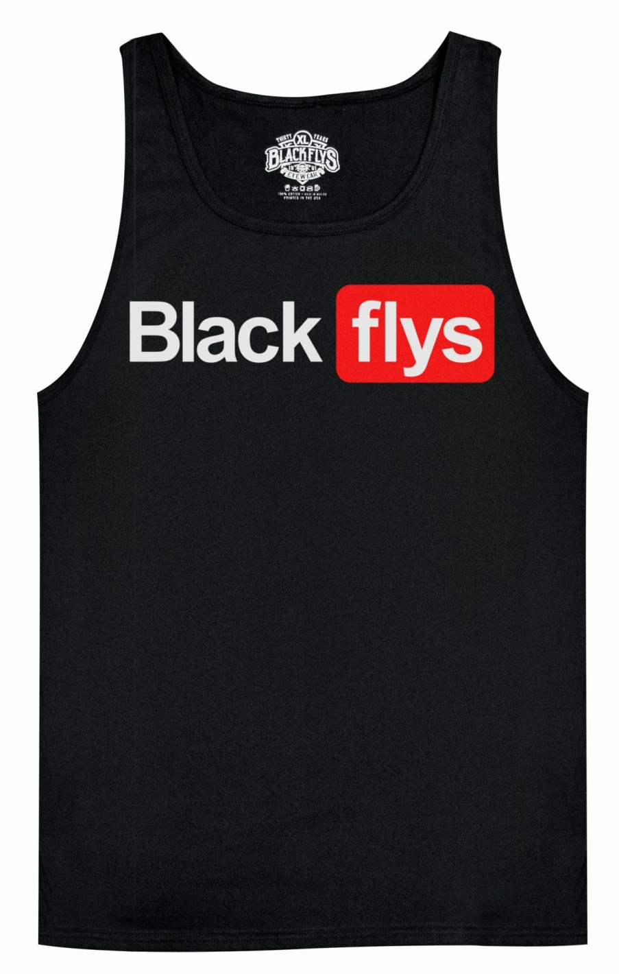 Black Flys T-Shirts | Fly Hub Tank Top