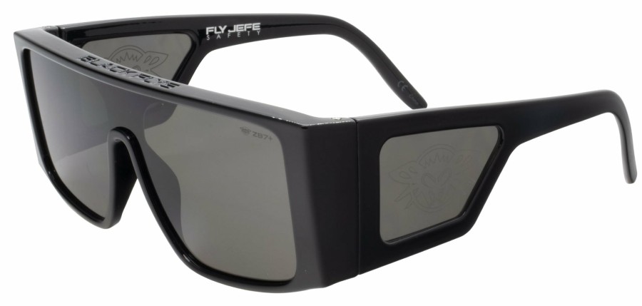 Black Flys Safety Eyewear | Fly Jefe Z87+ Safety Glass