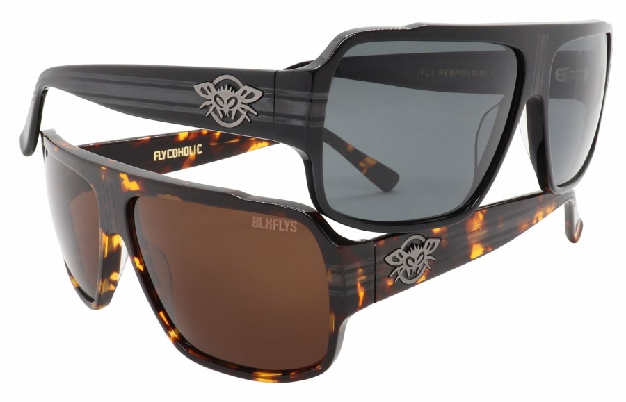 Black Flys Sunglasses | Flycoholic Polarized