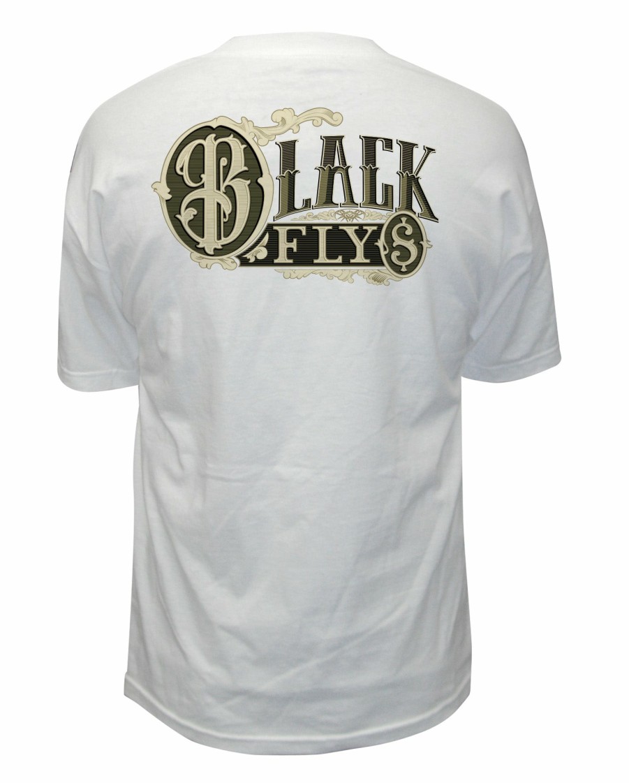 Black Flys T-Shirts | Fly Currency Logo Tee