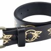 Black Flys Belts | Phantom Leather Belt