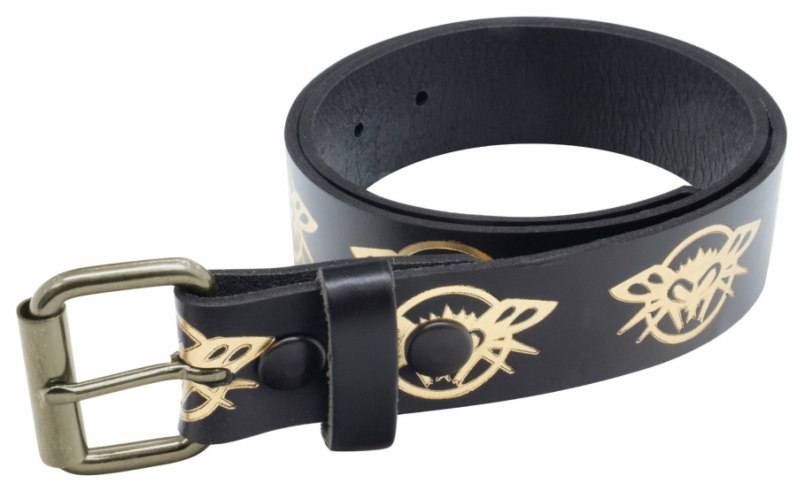 Black Flys Belts | Phantom Leather Belt