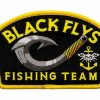 Black Flys Patches | Tahitian Fishing Team Patch