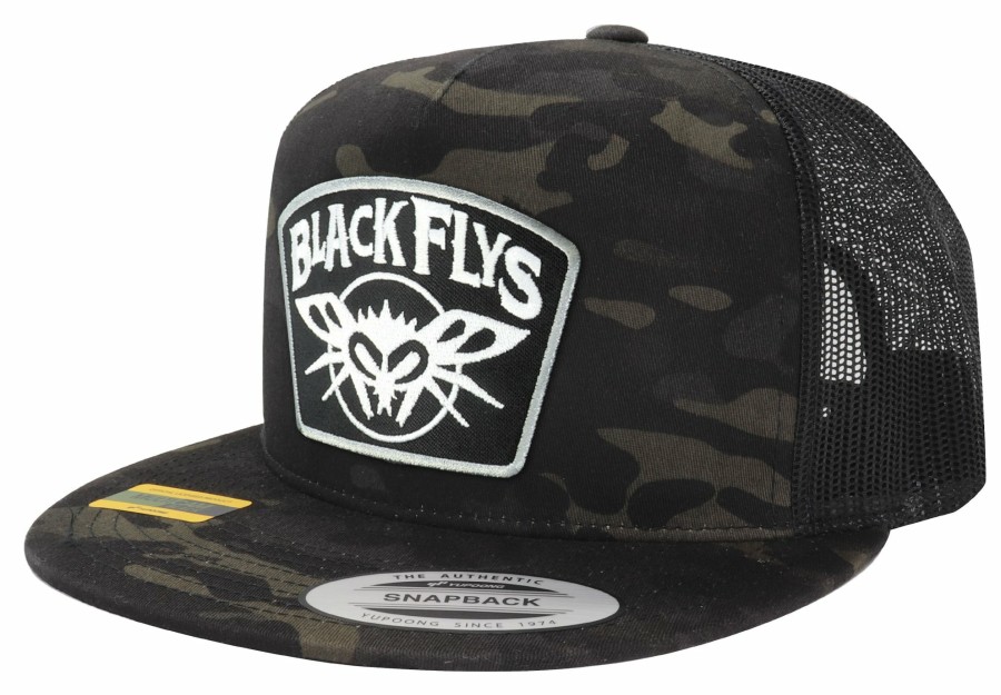 Black Flys Hats | Savage Patch Trucker