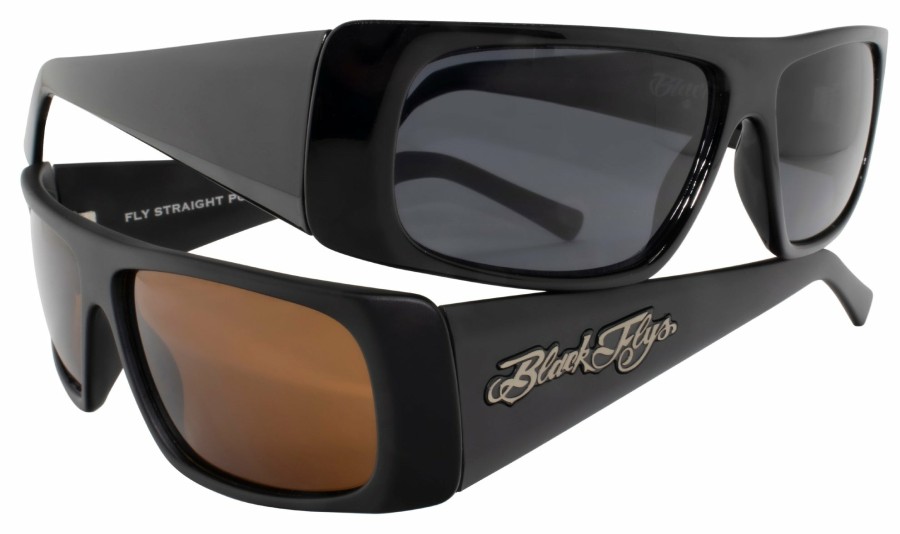 Black Flys Sunglasses | Fly Straight Polarized