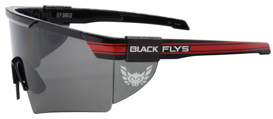 Black Flys Sunglasses | Fly Shield Z87+ Safety Glass