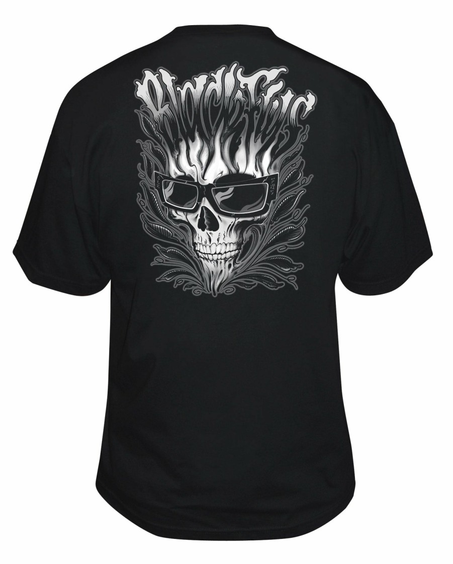 Black Flys T-Shirts | Rootz Skull Tee