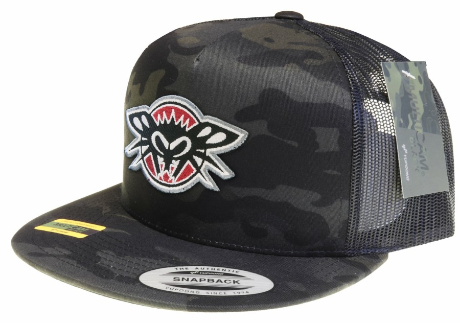 Black Flys Hats | Phantom Patch Trucker