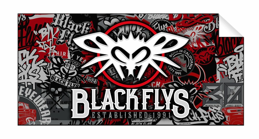 Black Flys Sunglasses | 30Th Anniversary Beach Towel