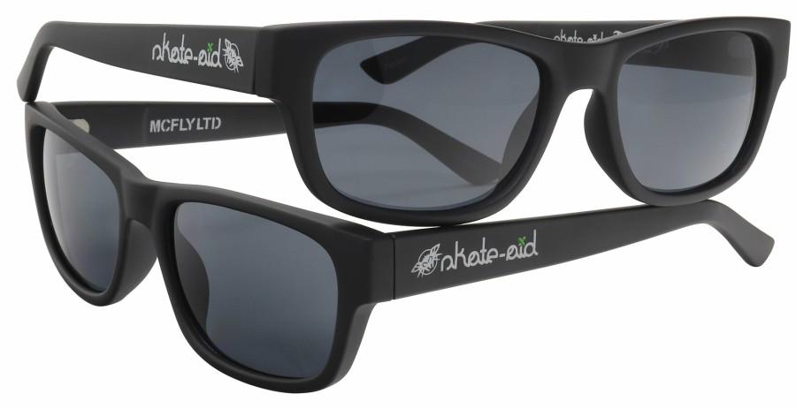 Black Flys Sunglasses | Skate Aid Mc Fly Collaboration