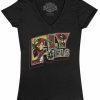 Black Flys Fly Girls T-Shirts | Flygirls Bandita V-Neck